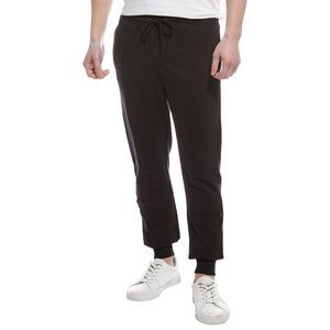 Boy London Mens Zipped-Up Jogger Pant, Black